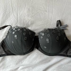 NWT Aerie Limited Edition Gray Holly Bra Size 36C